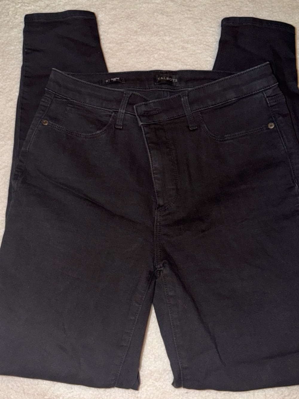 Talbots Black Slim Stretch Jeggings